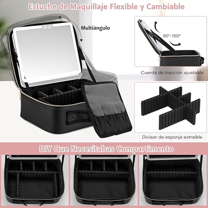 Olvura™ Makeup Bag – Organización con estilo