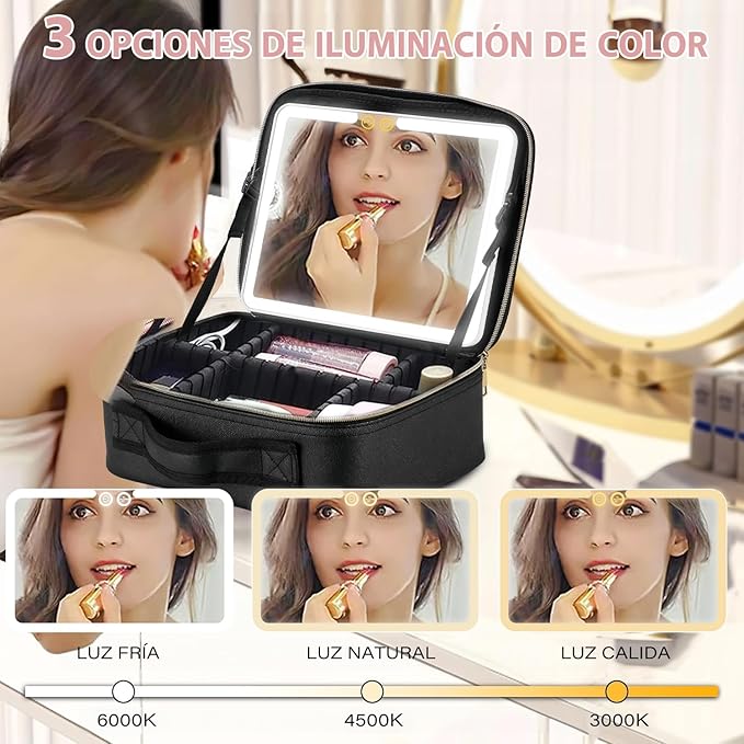 Olvura™ Makeup Bag – Organización con estilo